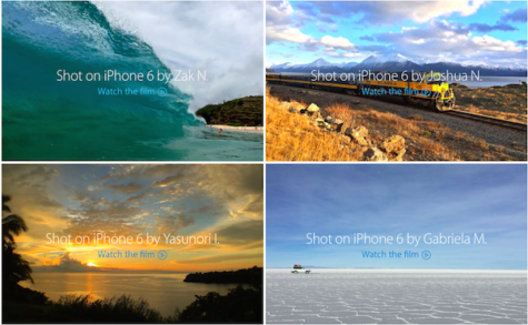 Apple showcases it's amazing new camera through photos taken b iPhone users.
