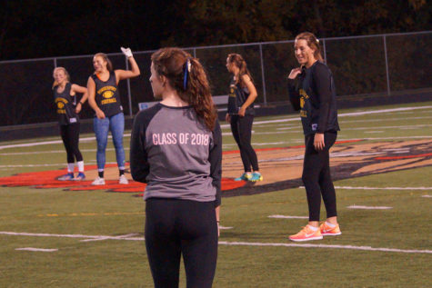 The class of 2018 proudly sported their graduation year on their backs. 